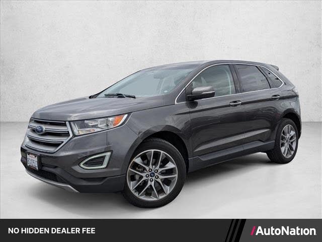 Gray (Magnetic Metallic) 2018 Ford Edge SUV / Crossover Front-Wheel Drive 6-Speed Automatic