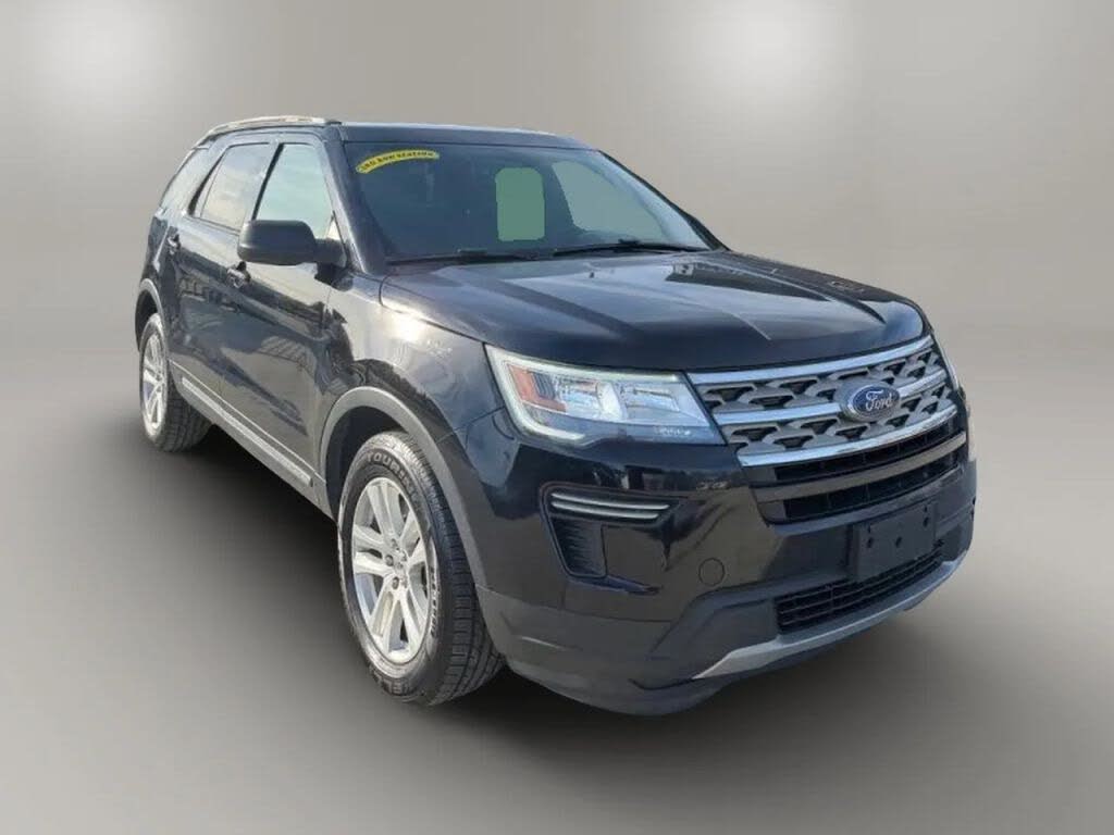 Shadow Black 2018 Ford Explorer SUV / Crossover All-Wheel Drive 6-Speed Automatic