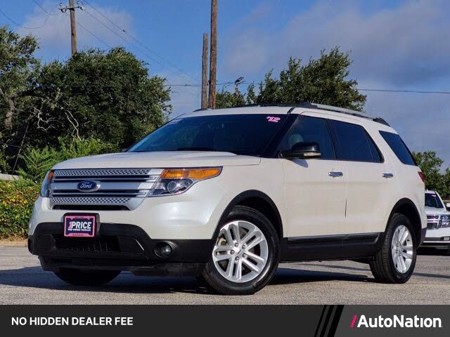White 2012 Ford Explorer SUV / Crossover Front-Wheel Drive Automatic