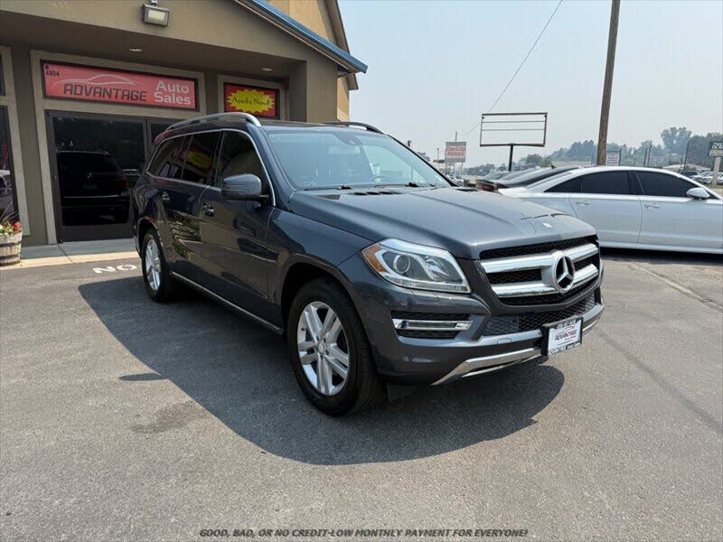 Gray (Steel Grey Metallic) 2015 Mercedes-Benz GL-Class SUV / Crossover All-Wheel Drive Automatic