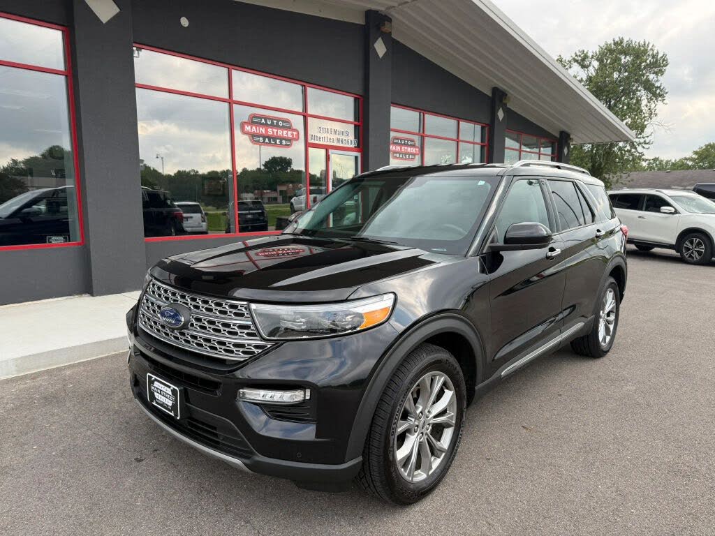 Black 2022 Ford Explorer SUV / Crossover All-Wheel Drive Automatic