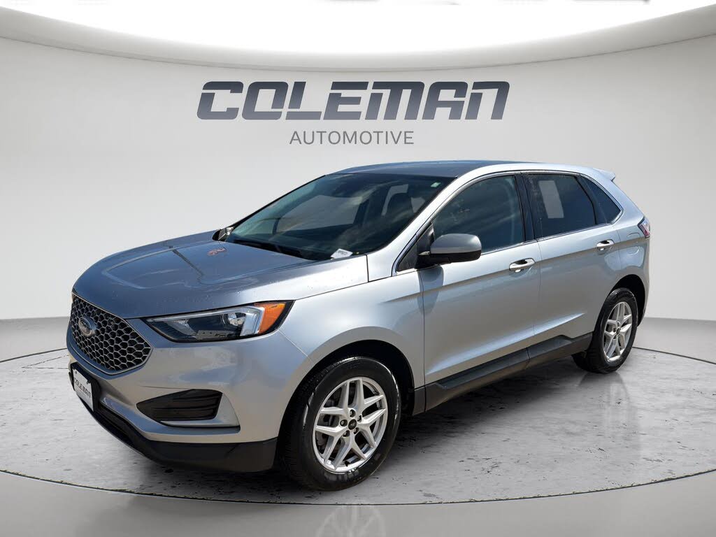 Iconic Silver 2024 Ford Edge SUV / Crossover All-Wheel Drive 8-Speed Automatic