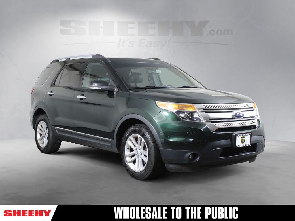 Green 2013 Ford Explorer SUV / Crossover Front-Wheel Drive 6-Speed Automatic