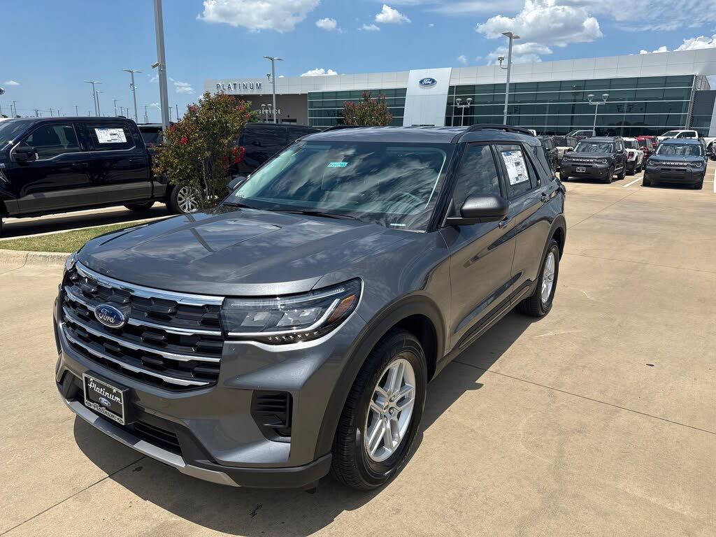 Carbonized Gray Metallic 2026 Ford Explorer SUV / Crossover Rear-Wheel Drive Automatic