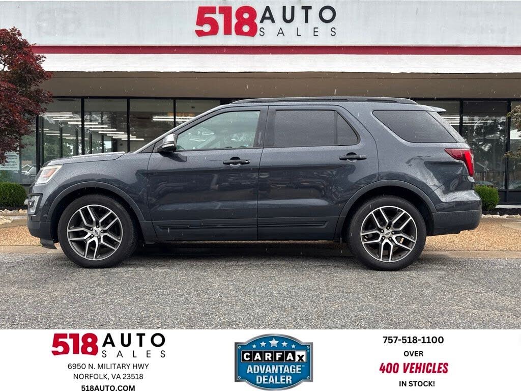 Smoked Quartz Metallic Tinted Clearcoat 2017 Ford Explorer SUV / Crossover All-Wheel Drive 6-Speed Automatic