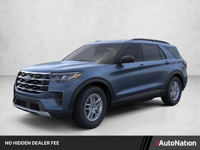 Vapor Blue Metallic 2026 Ford Explorer SUV / Crossover All-Wheel Drive Automatic