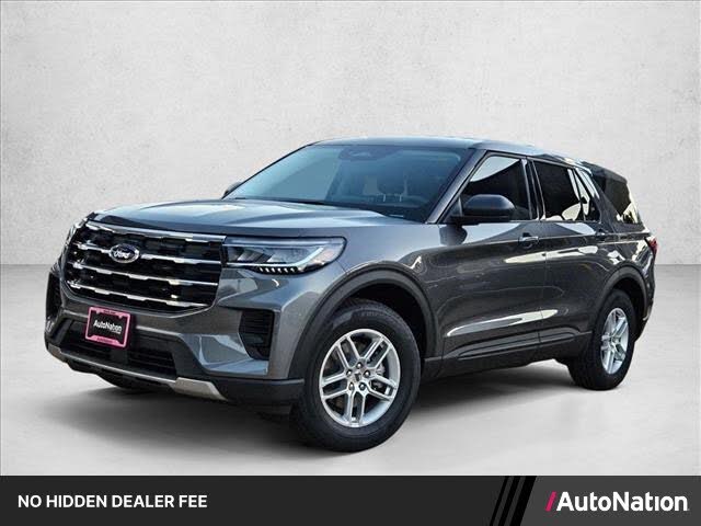 Carbonized Gray Metallic 2026 Ford Explorer SUV / Crossover Rear-Wheel Drive Automatic
