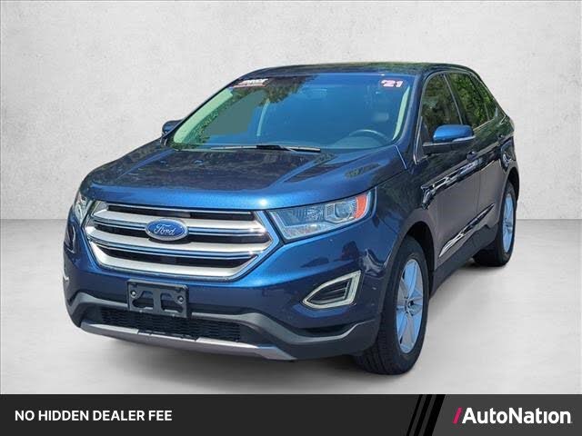 Blue Jeans Metallic 2017 Ford Edge SUV / Crossover Front-Wheel Drive 6-Speed Automatic