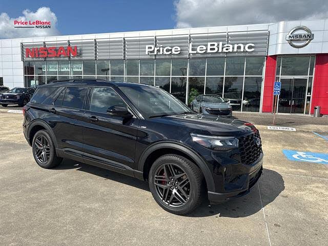 Agate Black 2025 Ford Explorer SUV / Crossover All-Wheel Drive Automatic
