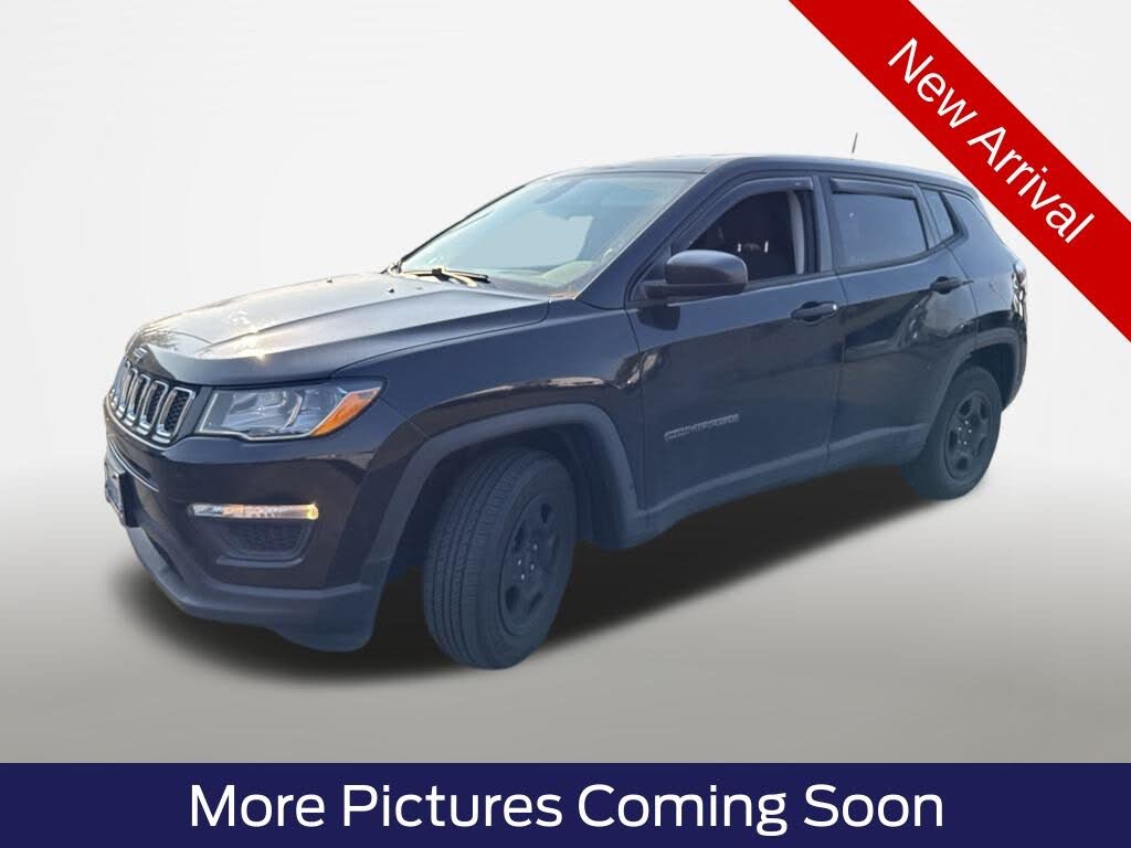 Diamond Black Crystal Pearlcoat 2018 Jeep Compass SUV / Crossover Front-Wheel Drive 6-Speed Automatic