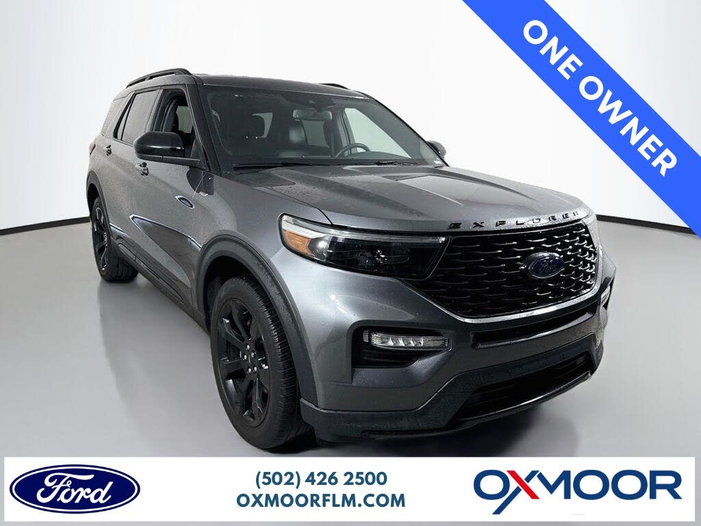 Carbonized Gray Metallic 2024 Ford Explorer SUV / Crossover All-Wheel Drive Automatic
