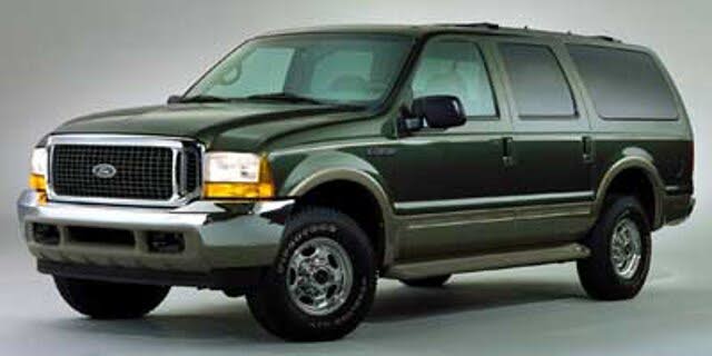 Green 2000 Ford Excursion SUV / Crossover Four-Wheel Drive Automatic
