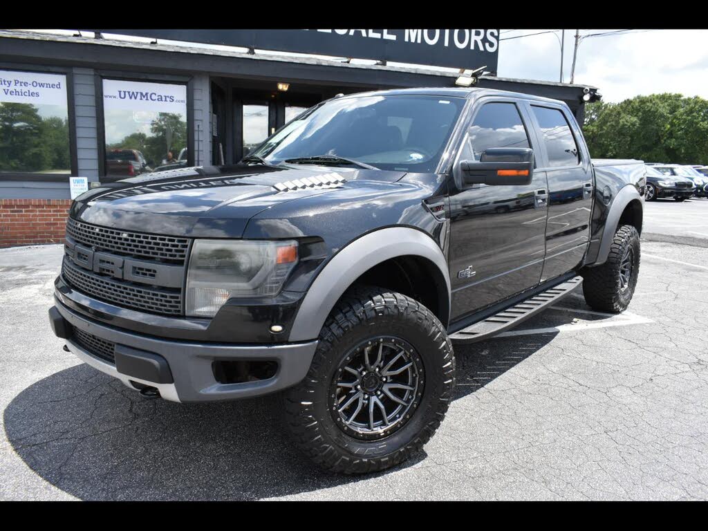 Black 2014 Ford F-150 Pickup Truck Four-Wheel Drive 6-Speed Automatic