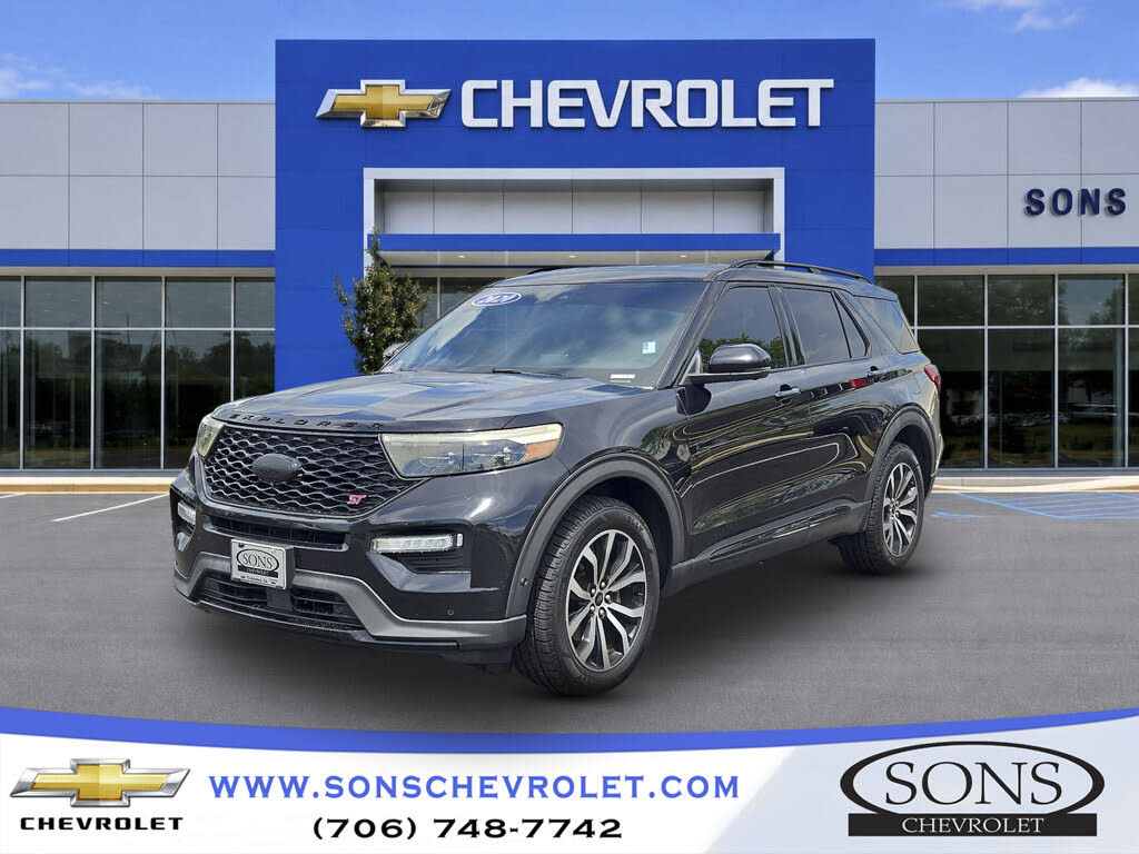 Black 2020 Ford Explorer SUV / Crossover All-Wheel Drive Automatic