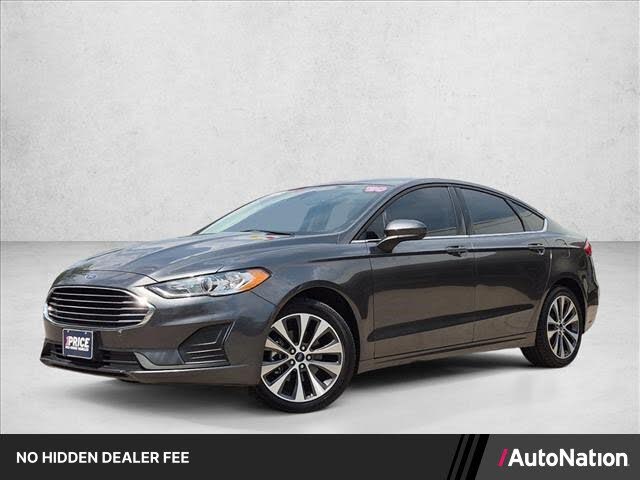 Gray (Magnetic Metallic) 2020 Ford Fusion Sedan All-Wheel Drive 6-Speed Automatic