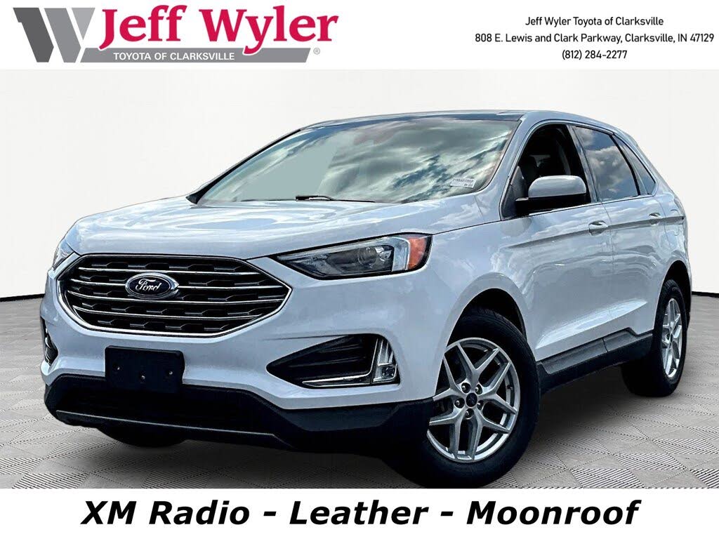 White 2022 Ford Edge SUV / Crossover All-Wheel Drive Automatic