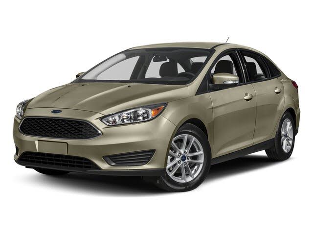 Silver 2017 Ford Focus Sedan Front-Wheel Drive Automatic