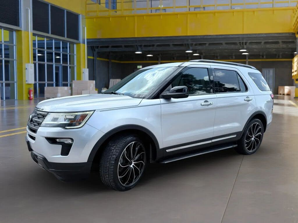 Silver 2019 Ford Explorer SUV / Crossover All-Wheel Drive 6-Speed Automatic