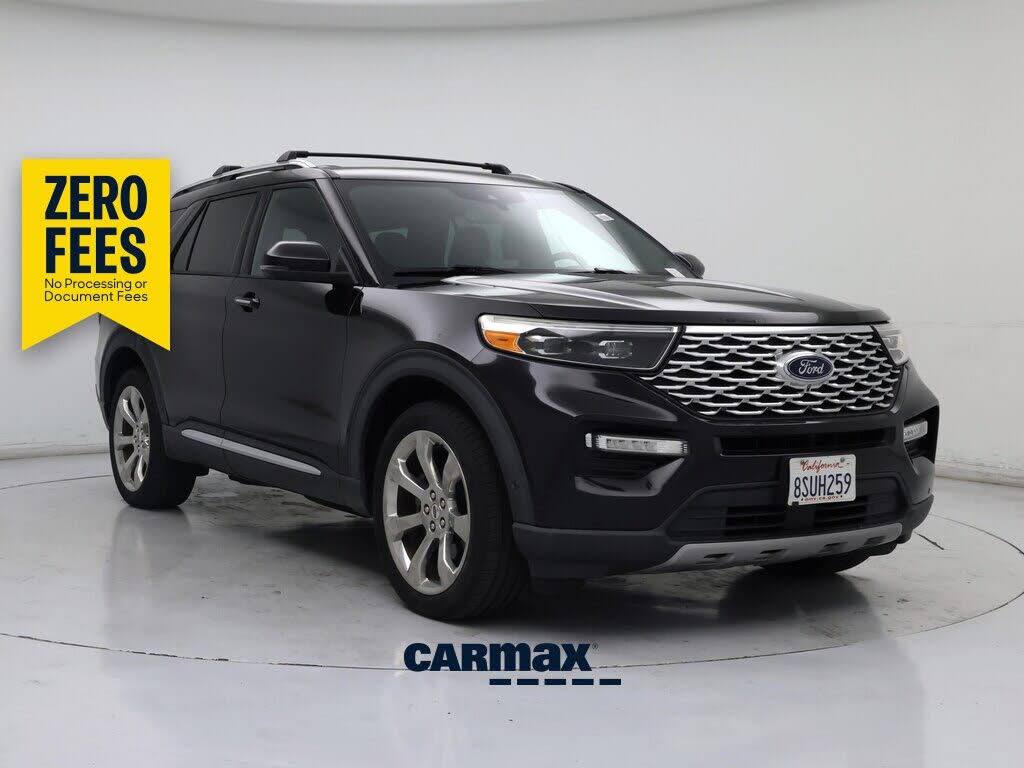 Black 2020 Ford Explorer SUV / Crossover All-Wheel Drive Automatic