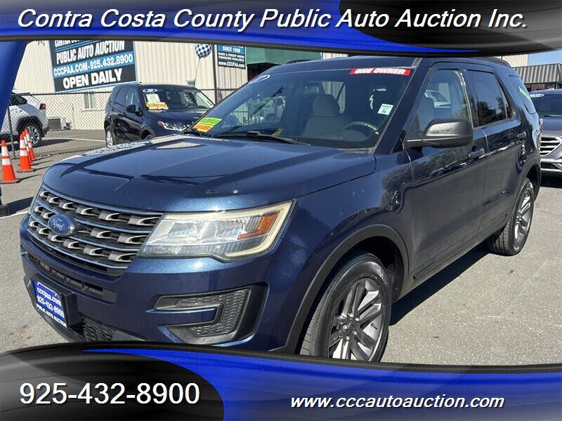 Blue Jeans 2017 Ford Explorer SUV / Crossover All-Wheel Drive Automatic