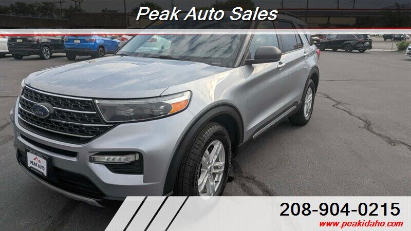 Carbonized Gray 2022 Ford Explorer SUV / Crossover All-Wheel Drive Automatic