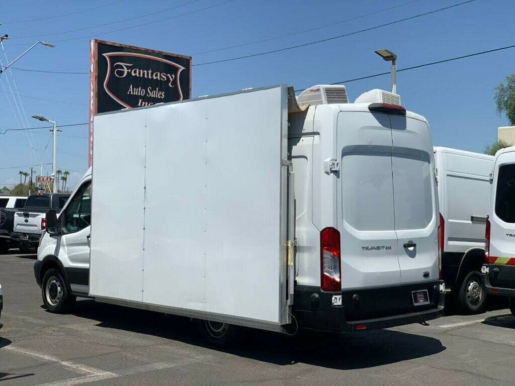 Oxford White 2019 Ford Transit Cargo Van Rear-Wheel Drive 6-Speed Automatic