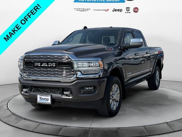 Gray (Granite Crystal Metallic Clearcoat) 2019 RAM 2500 Pickup Truck Four-Wheel Drive 6-Speed Automatic