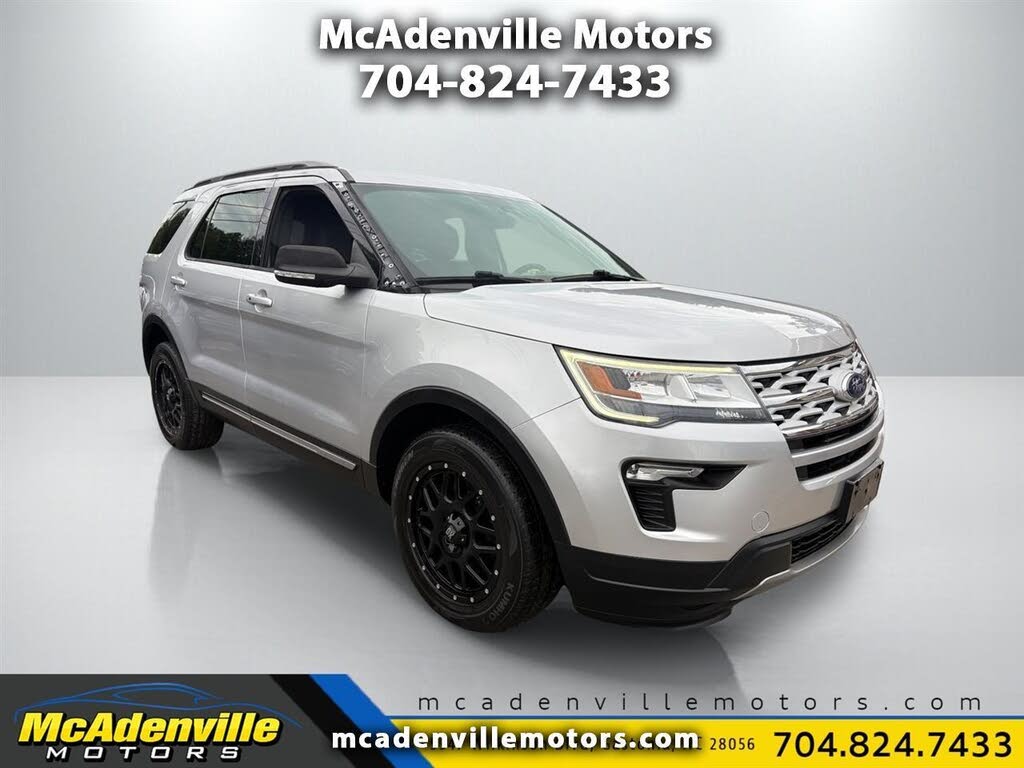 Silver 2018 Ford Explorer SUV / Crossover All-Wheel Drive Automatic
