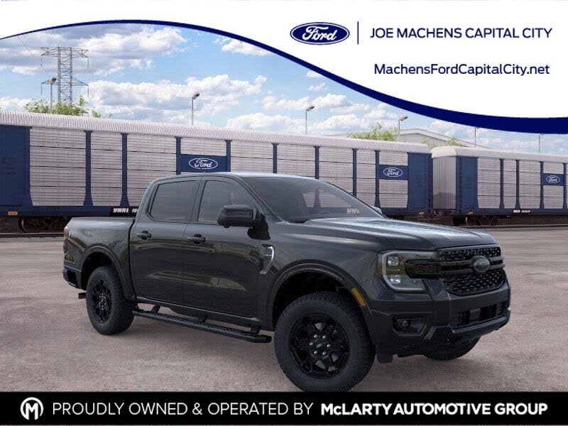 Shadow Black 2026 Ford Ranger Pickup Truck Four-Wheel Drive Automatic