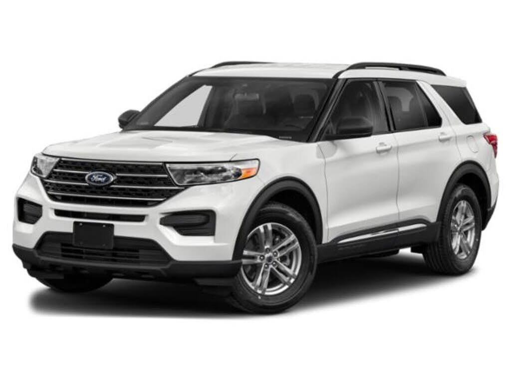 Silver 2020 Ford Explorer SUV / Crossover All-Wheel Drive Automatic