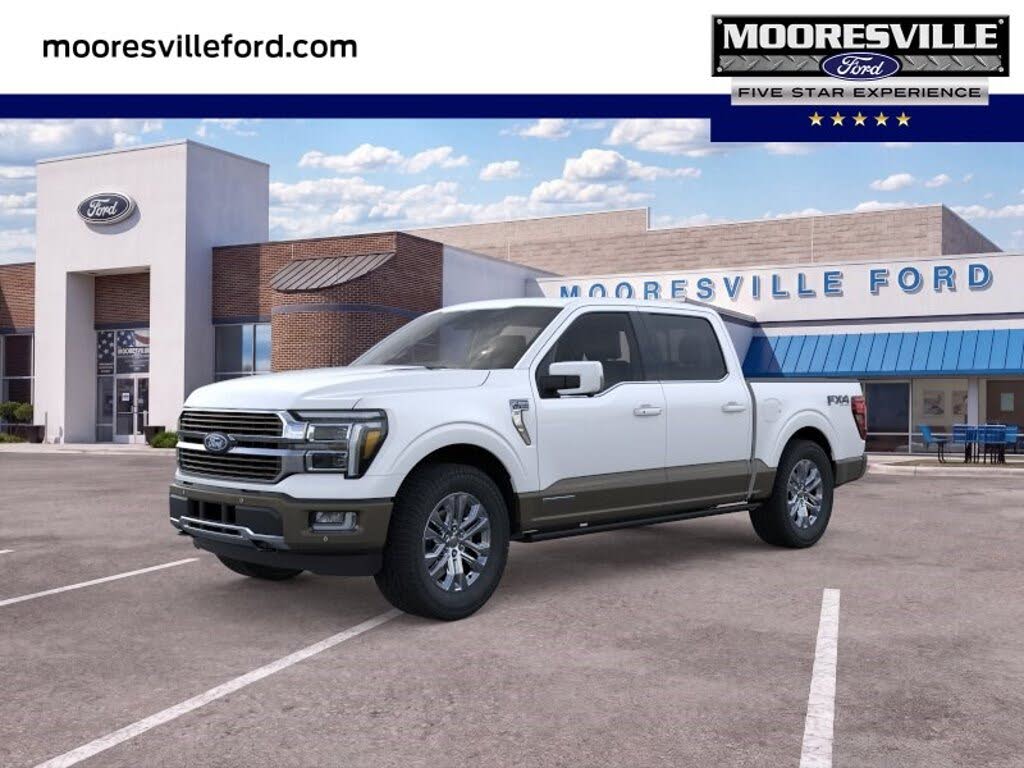 White 2026 Ford F-150 Pickup Truck Four-Wheel Drive Automatic