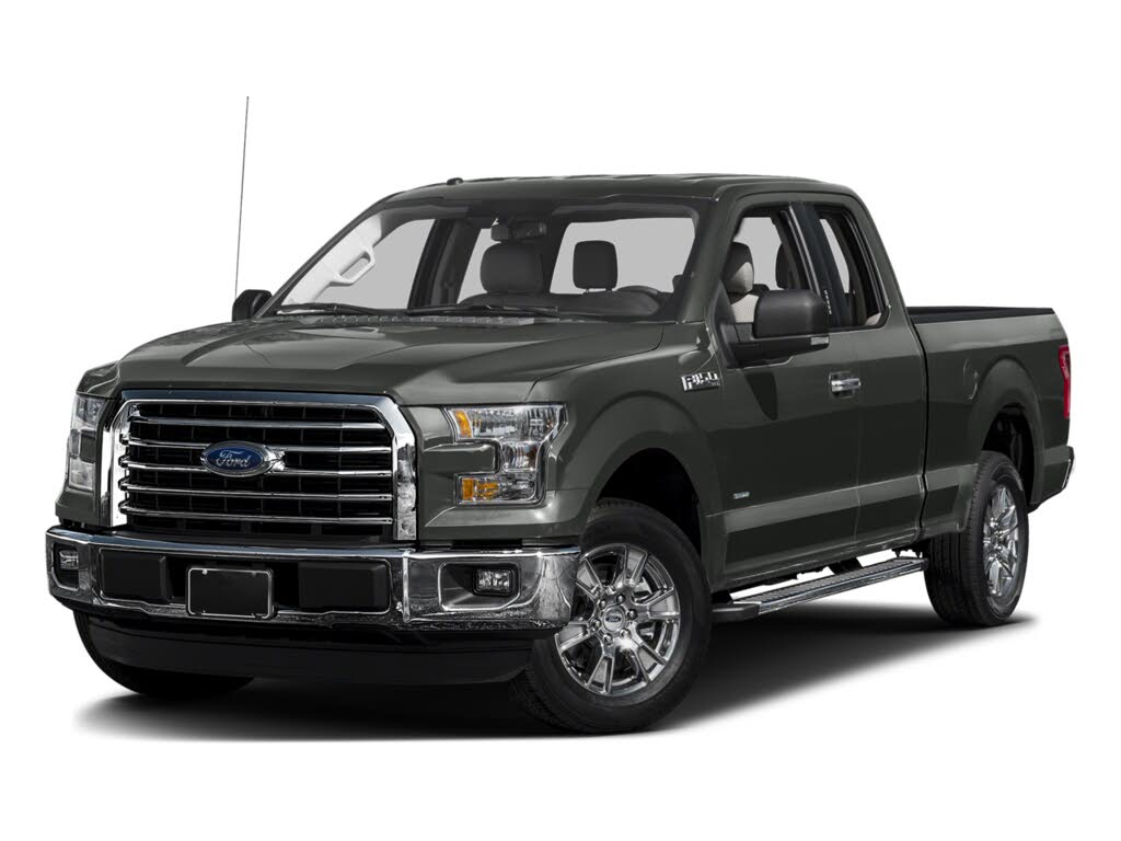 Gray (Magnetic Metallic) 2016 Ford F-150 Pickup Truck Four-Wheel Drive 6-Speed Automatic