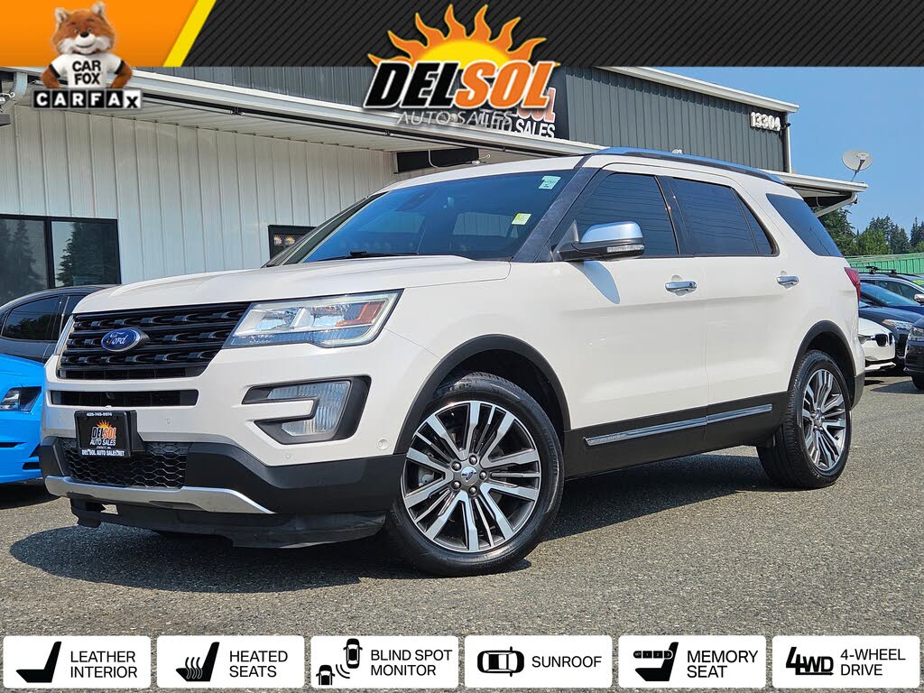  2017 Ford Explorer Platinum AWD   
