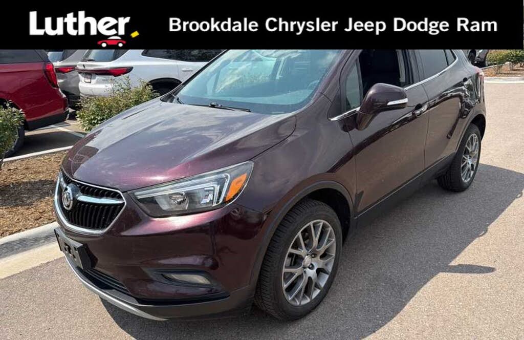 Red (Maroon) 2018 Buick Encore SUV / Crossover All-Wheel Drive Automatic