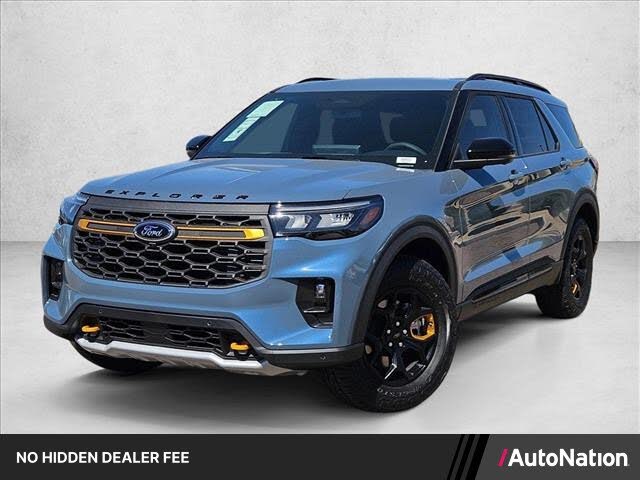 Vapor Blue Metallic 2026 Ford Explorer SUV / Crossover All-Wheel Drive Automatic