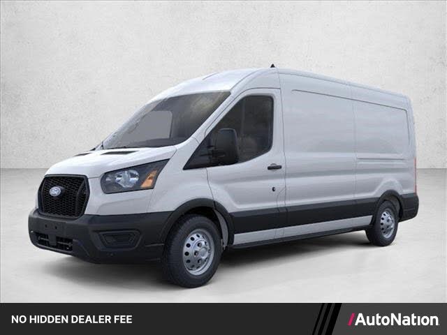 Oxford White 2026 Ford Transit Cargo Van All-Wheel Drive Automatic
