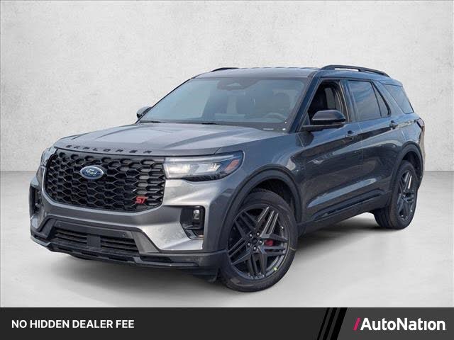 Carbonized Gray Metallic 2026 Ford Explorer SUV / Crossover All-Wheel Drive Automatic