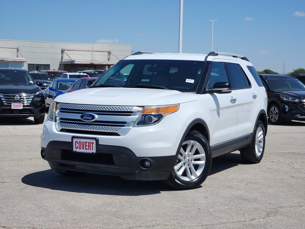 White 2013 Ford Explorer SUV / Crossover All-Wheel Drive Automatic