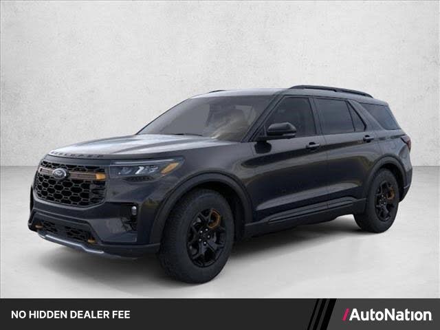 Agate Black Metallic 2026 Ford Explorer SUV / Crossover All-Wheel Drive Automatic