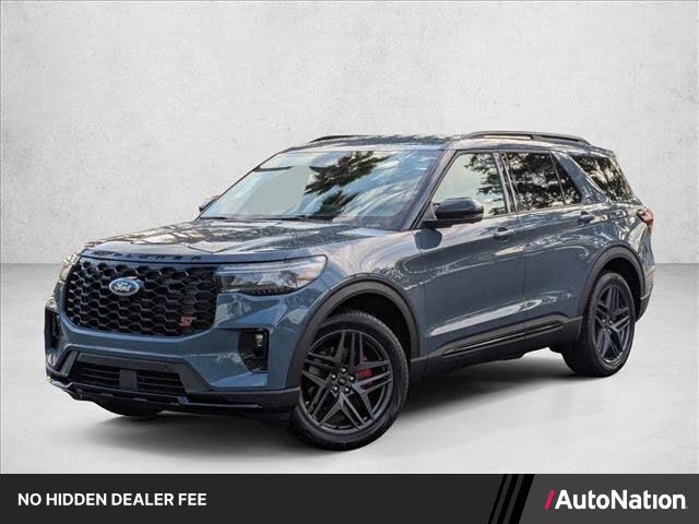 Vapor Blue Metallic 2026 Ford Explorer SUV / Crossover Rear-Wheel Drive Automatic
