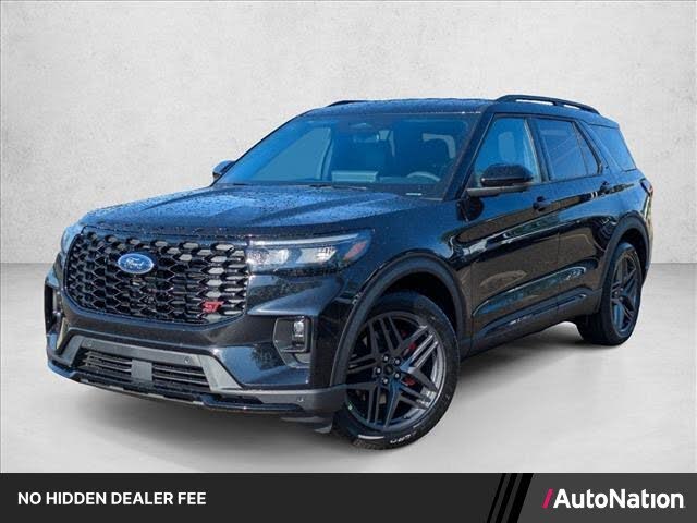 Agate Black Metallic 2026 Ford Explorer SUV / Crossover All-Wheel Drive Automatic