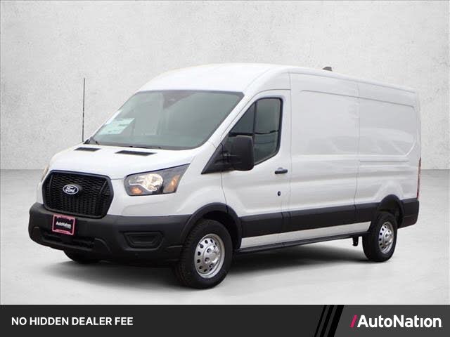 Oxford White 2026 Ford Transit Cargo Van All-Wheel Drive Automatic
