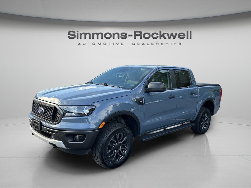 Blue 2023 Ford Ranger Pickup Truck  Automatic