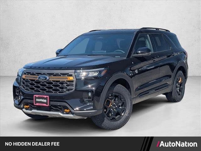 Agate Black Metallic 2026 Ford Explorer SUV / Crossover All-Wheel Drive Automatic