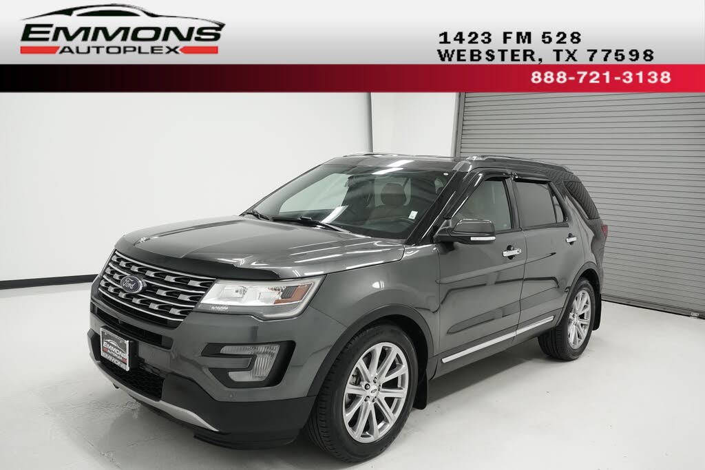 Gray (Magnetic Metallic) 2017 Ford Explorer SUV / Crossover Front-Wheel Drive Automatic