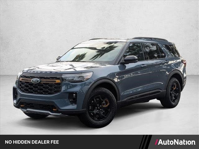 Vapor Blue Metallic 2026 Ford Explorer SUV / Crossover All-Wheel Drive Automatic
