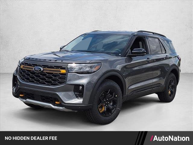 Carbonized Gray Metallic 2026 Ford Explorer SUV / Crossover All-Wheel Drive Automatic