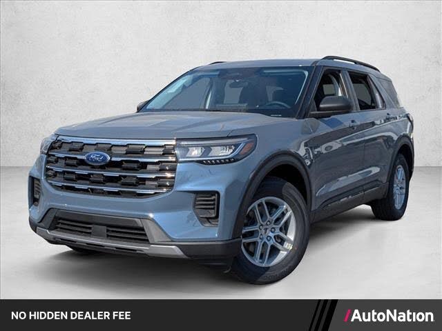 Vapor Blue Metallic 2026 Ford Explorer SUV / Crossover Rear-Wheel Drive Automatic