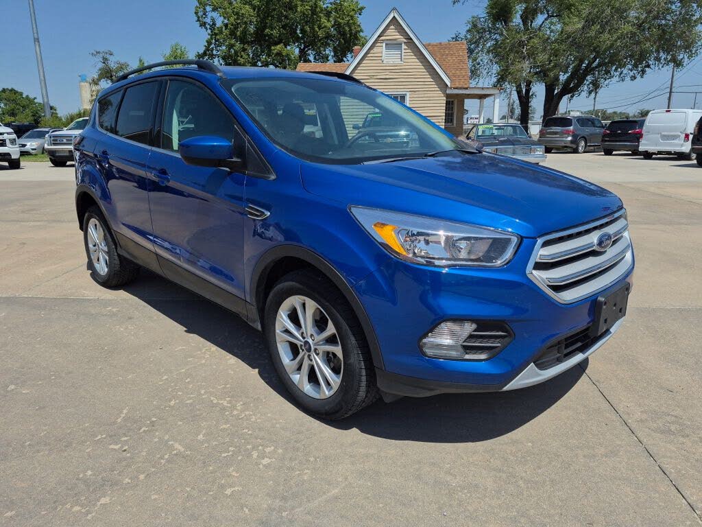 Blue 2018 Ford Escape SUV / Crossover All-Wheel Drive 6-Speed Automatic
