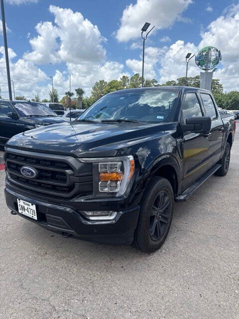 Agate Black Metallic 2022 Ford F-150 Pickup Truck Four-Wheel Drive Automatic